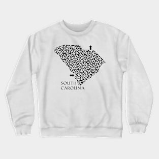 State of South Carolina Maze Crewneck Sweatshirt